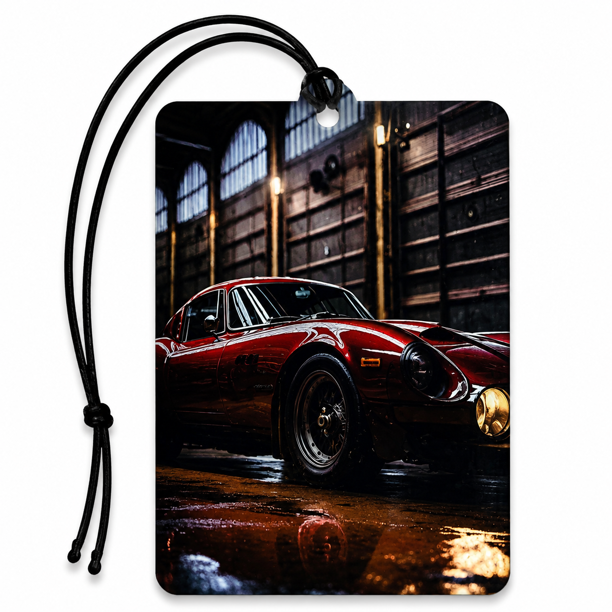 Classic Ferrari 250 GTO Car Air Freshener – Vintage Sports Car Hanging Car Air Freshener | Classic Car Gift
