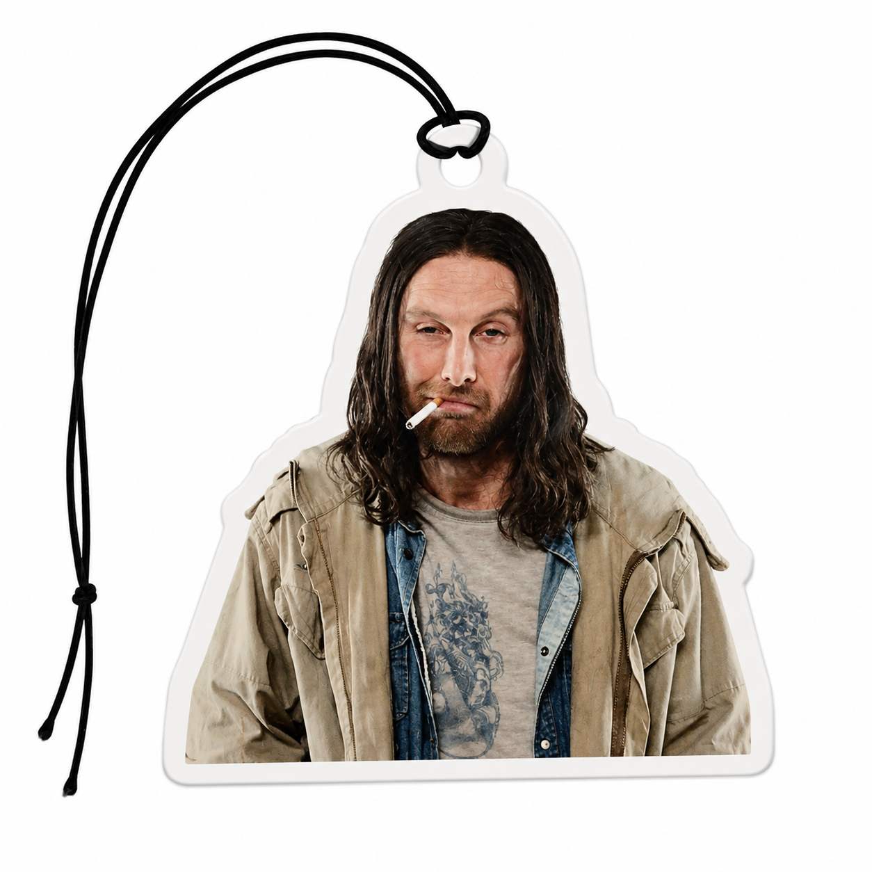 Shameless Frank Gallagher Car Air Freshener – Elevate Your Drive with a Touch of Humour