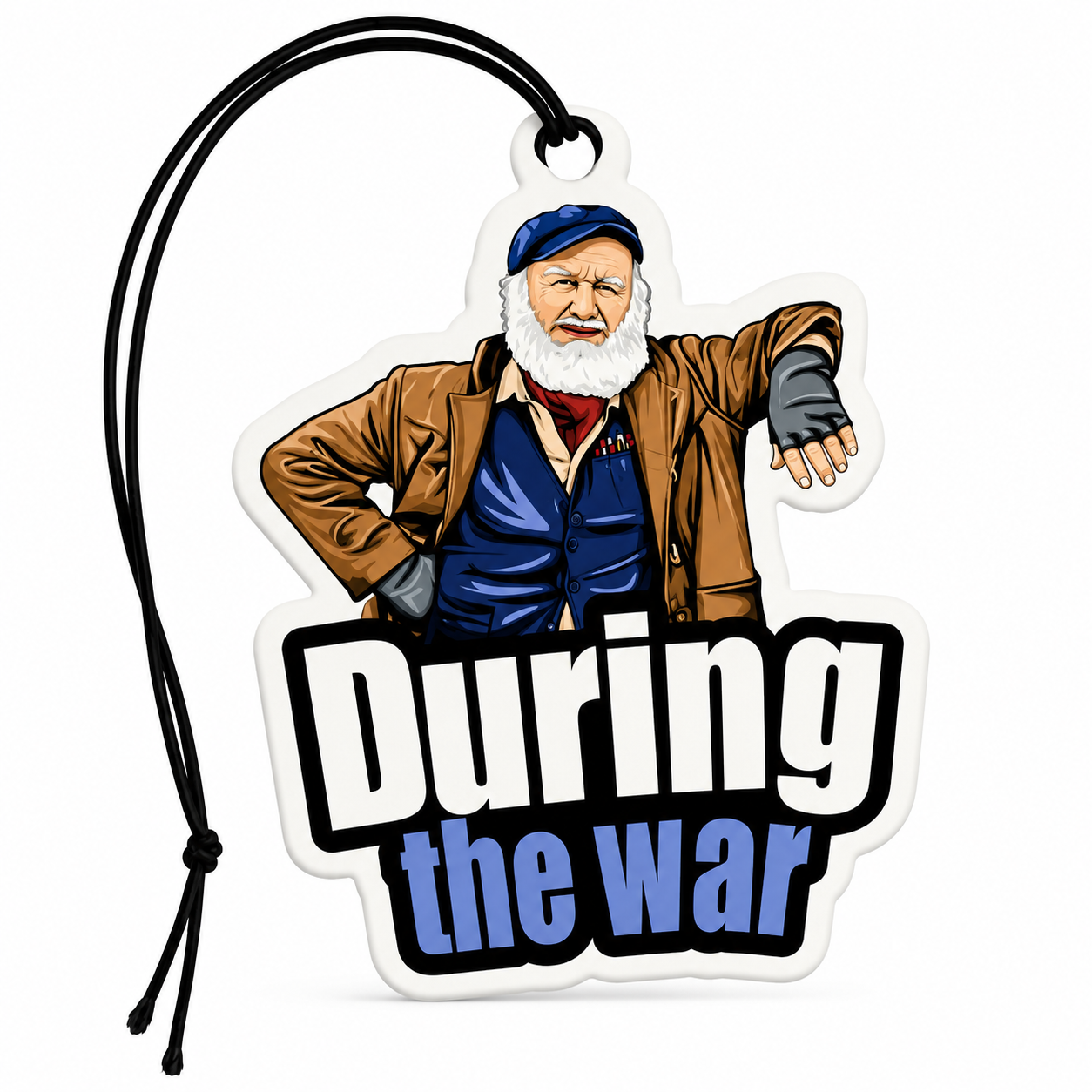Experience Freshness with the Only Fools And Horses, Uncle Albert During The War Car Air Freshener