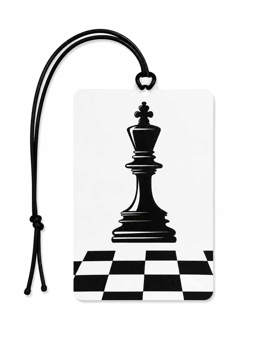 Chess King Car Air Freshener | Chess Gift | Hanging Car Air Freshener