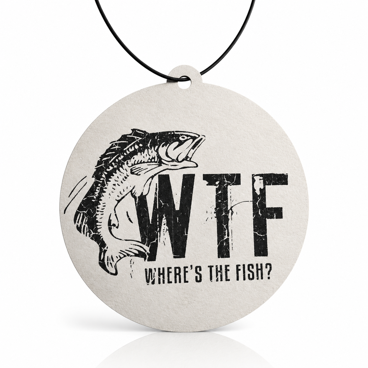 Where's The Fish Car Air Freshener – Dive Into Refreshing Aromas!