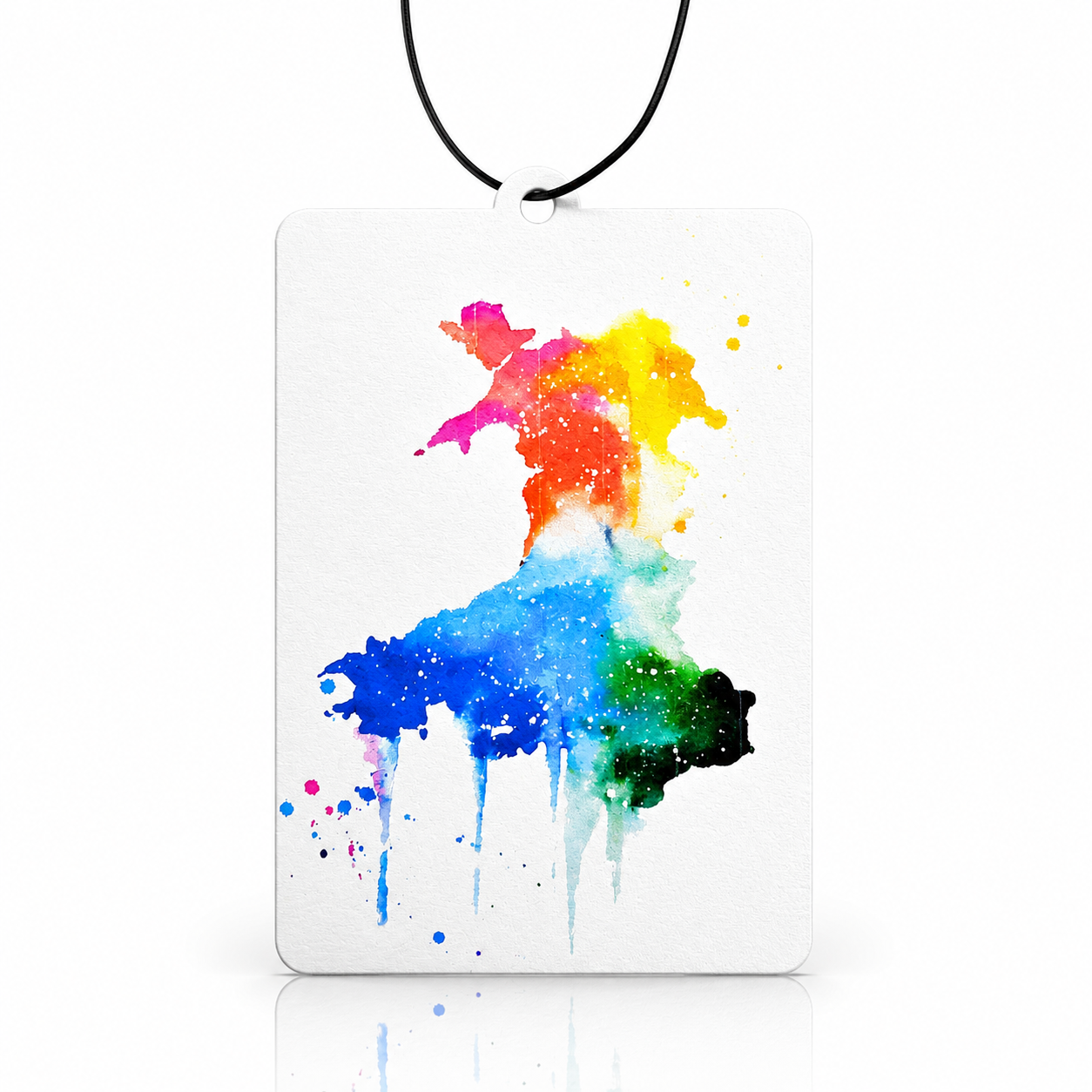 Breathe Easy With The Colourful Wales Car Air Freshener