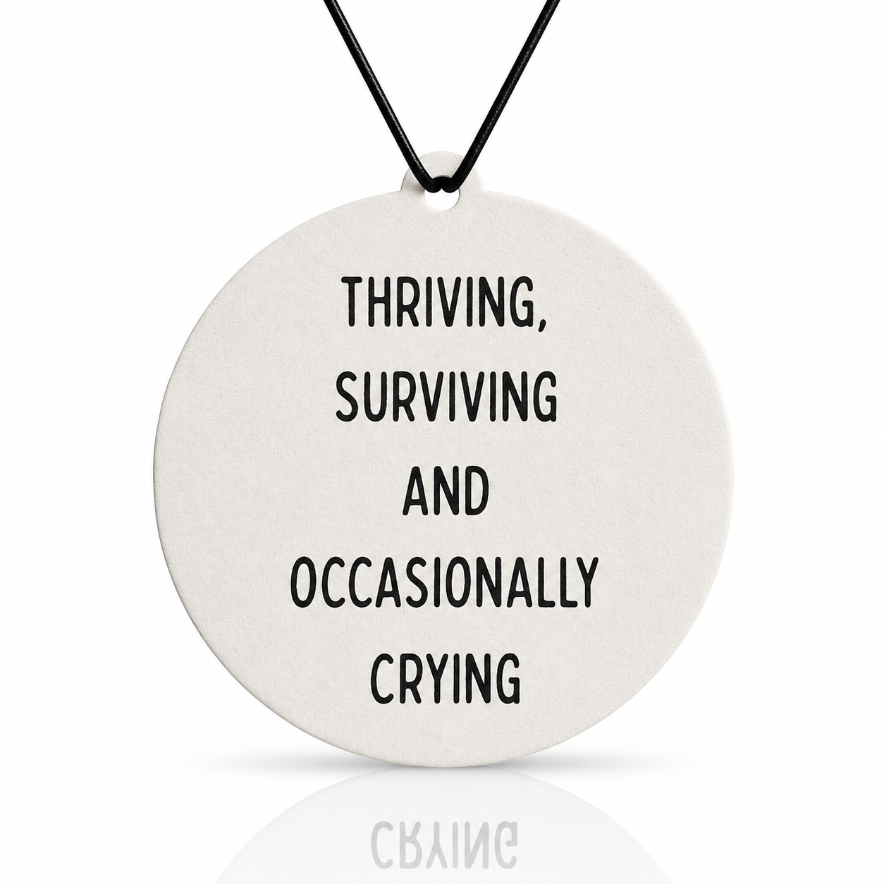 Transform Your Journey with the Thriving, Surviving Crying Car Air Freshener