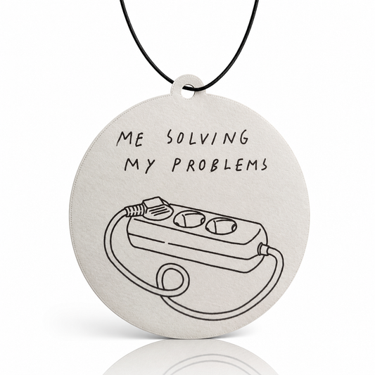 Transform Your Drive with the Solving My Problems Car Air Freshener