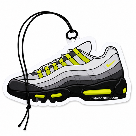 95 (110s) Neon Air Max Inspired Car Air Freshener | Sneaker Hanging Air Freshener