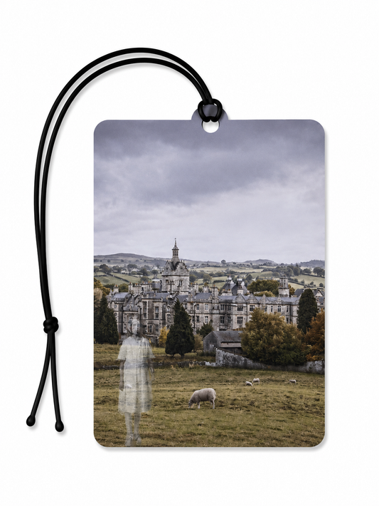 Denbigh Asylum Ghost Car Air Freshener | Denbighshire Mental Hospital | Haunted Wales Gift