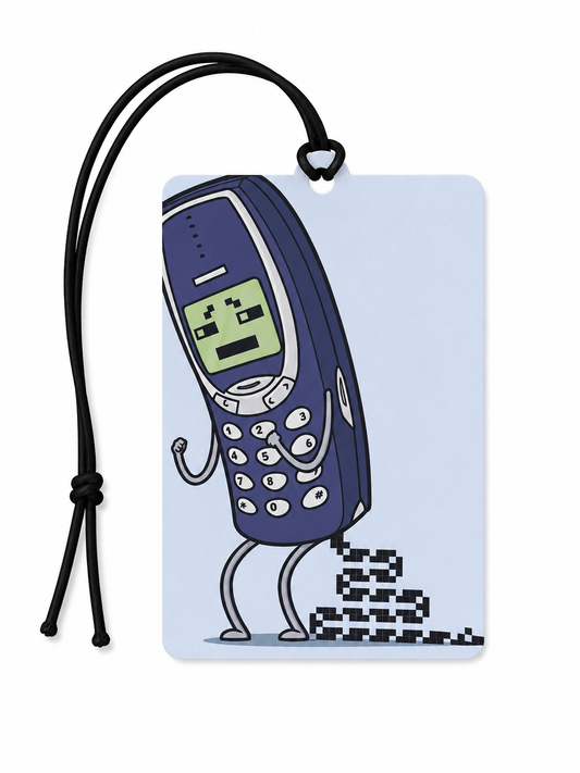 Retro Nokia Snake Car Air Freshener | Y2K Mobile Phone Hanging Car Freshener