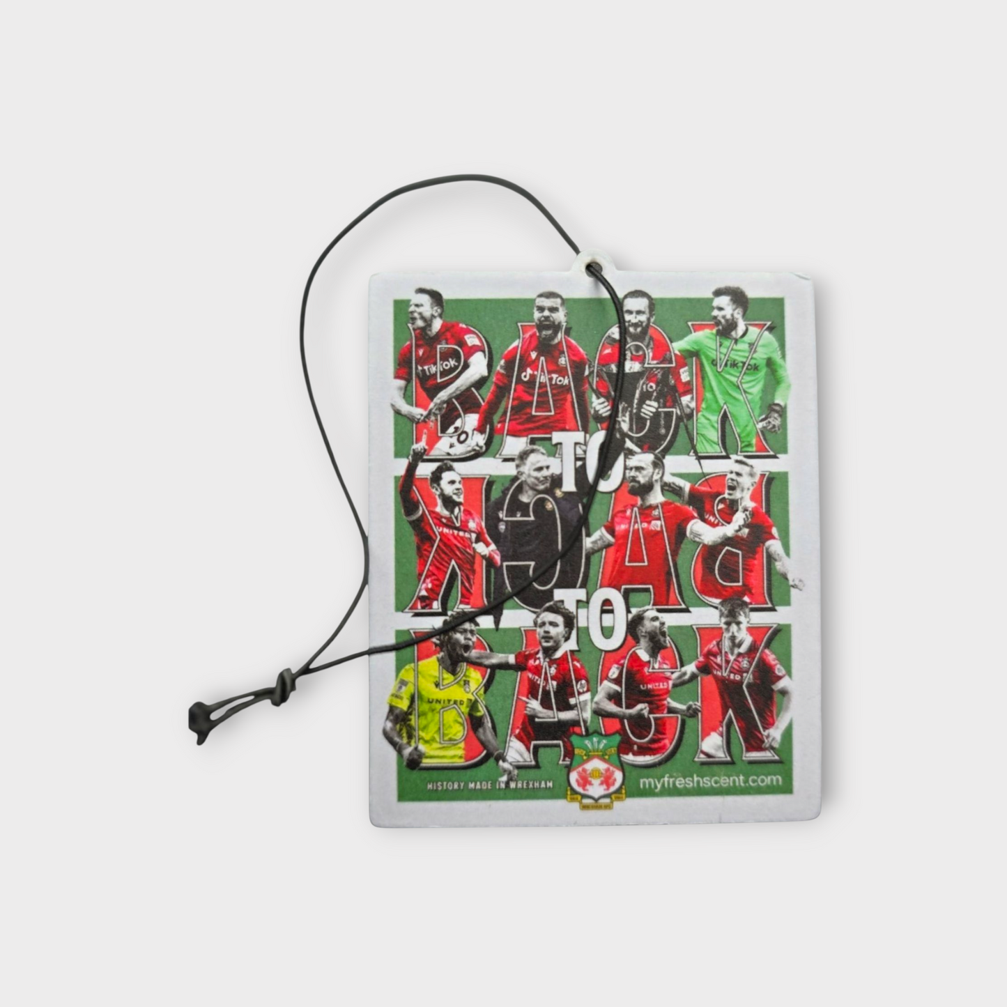 Wrexham AFC BACK2BACK2BACK Car Air Freshener