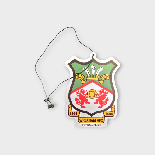 Wrexham AFC Badge Car Air Freshener