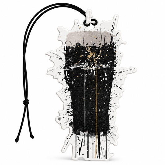 Guinness Splash Art Car Air Freshener - Transform Your Drive with Iconic Scent