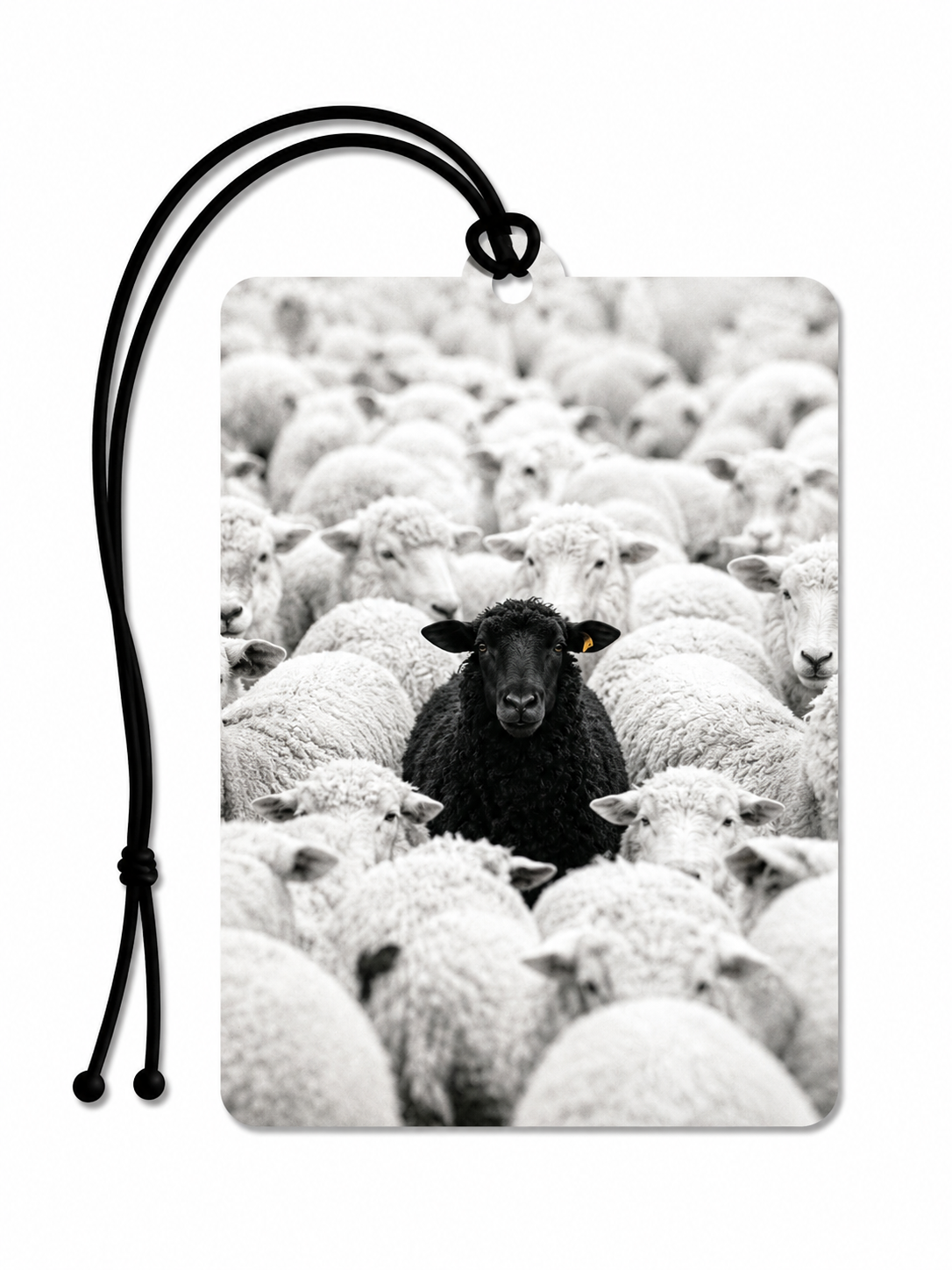 Black Sheep Air Freshener – Black Sheep Car Air Freshener | Funny Gift for the Black Sheep of the Family