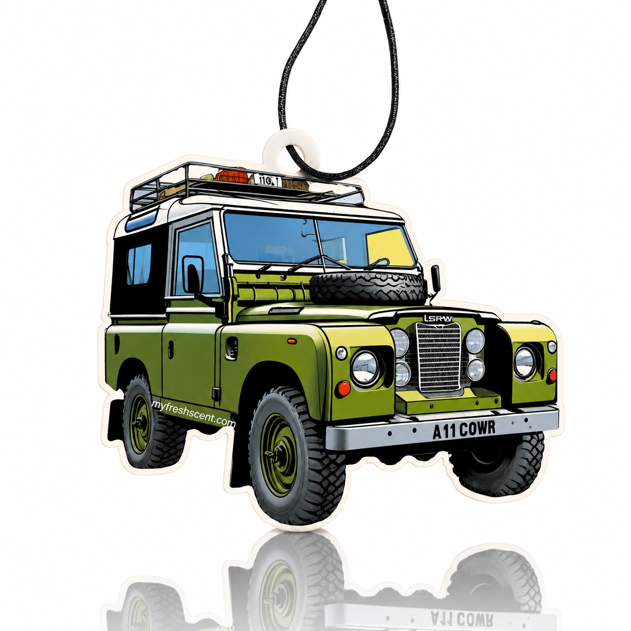 Classic Land Rover Car Air Freshener - Elevate Your Drive with Style